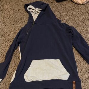 Stylish Navy Blue Women's Hoodie